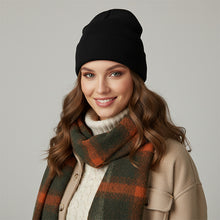 Unisex Retro Fisherman Trawler Beanie Hat, Warm Winter Short Knit Cap