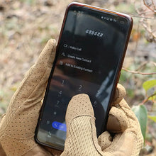 Flexible Breathable Tactical Gloves for Men, Full-Finger Touchscreen Combat Gloves for Motorcycle, Cycling, and Hunting