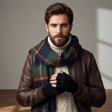 2 Pairs Fingerless Compression Gloves, Anti-Arthritis Winter Knit Gloves for Pain Relief and Mobility Support