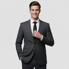 Men’s Classic 7cm Necktie, Solid Color Formal Tie for Office, Wedding, and Business Events